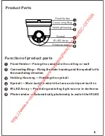 Предварительный просмотр 9 страницы ECOsee ESC-DF700R Instruction Manual