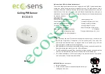 Предварительный просмотр 1 страницы ecosens ECO-03 Manual