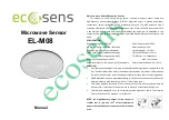 Предварительный просмотр 1 страницы ecosens EL-M08 Manual