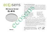 Предварительный просмотр 1 страницы ecosens EL-M10 Manual