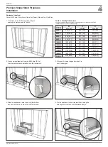 Предварительный просмотр 4 страницы EcoSmart Fire 1000SS Clearances And Installation Manual