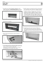 Preview for 8 page of EcoSmart Fire FLEX Bay Clearances And Installation Manual