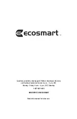 Предварительный просмотр 8 страницы EcoSmart 11A19060WRGBW01 Use And Care Manual