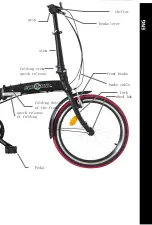 Preview for 11 page of Ecosmo Folding bicycle Instruction Manual