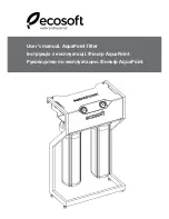 Ecosoft AquaPoint FPV24520ECO User Manual предпросмотр