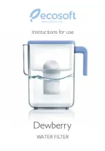 Preview for 1 page of Ecosoft Dewberry Instructions For Use Manual