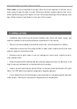 Preview for 9 page of Ecosoft FK Series Instruction Manual