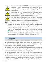 Preview for 12 page of Ecosoft MO 6-36M Instruction Manual