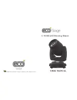 Предварительный просмотр 1 страницы ecoStage C-140B User Manual