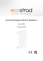 Предварительный просмотр 1 страницы Ecostrad ALLORA Instruction Manual