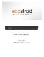 Ecostrad Thermostrip Instruction Manual preview