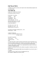 Preview for 3 page of Ecosy+ Ottawa 5kw Installation And Operating Instructions Manual