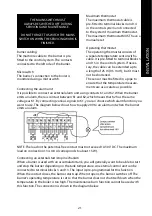 Предварительный просмотр 21 страницы Ecotec BioLine 20 Instruction Manual