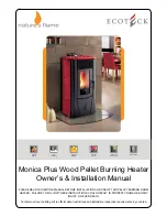 Ecotec Monica Plus Owners & Installation Manual preview