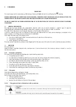 Предварительный просмотр 21 страницы Ecotech Italia 60 Series User And Maintenance Manual