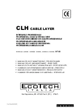 Preview for 1 page of Ecotech Italia CLH Manual