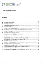 Preview for 3 page of Ecotech GTS RIV-601F Applications Manual