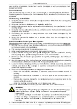 Preview for 13 page of Ecotechnics ECK 3900 UP Instruction Manual