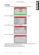 Preview for 73 page of Ecotechnics ECK 3900 UP Instruction Manual