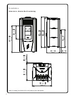 Предварительный просмотр 2 страницы ecoteck Monica Plus Freestanding Installation Manual