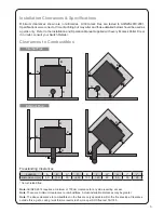 Предварительный просмотр 3 страницы ecoteck Monica Plus Freestanding Installation Manual