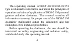 Предварительный просмотр 5 страницы ECOTEST DKG-21 M Operating Manual