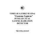 ECOTEST Gamma Sapiens Operating Manual предпросмотр