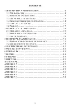 Предварительный просмотр 3 страницы ECOTEST SPECTRA MKS-11GN Operating Manual