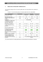 Preview for 11 page of Ecotherm Bisolid 18 Installation, Operation And Maintenance Manual