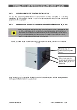 Preview for 27 page of Ecotherm Bisolid 18 Installation, Operation And Maintenance Manual