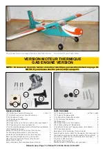 Предварительный просмотр 19 страницы Ecotop PILATUS PC-6 TURBO PORTER Instruction Manual