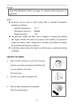 Предварительный просмотр 22 страницы ECOUS EP2200i Owner'S Manual