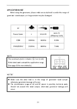 Предварительный просмотр 24 страницы ECOUS EP2200i Owner'S Manual