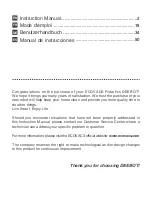 Preview for 2 page of ECOVACS ROBOTICS DEEBOT 4 Instruction Manual