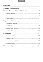 Preview for 3 page of ECOVACS ROBOTICS DEEBOT 4 Instruction Manual