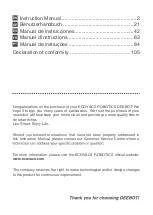 Preview for 2 page of ECOVACS ROBOTICS Deebot DM82 Instruction Manual