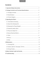 Preview for 3 page of ECOVACS Winbot 9 Instruction Manual