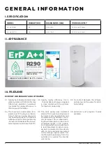 Preview for 4 page of Ecovolt EV-H20/180 Installation & Operation Manual