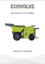 Предварительный просмотр 1 страницы ECOVOLVE ED8000 Operator'S Handbook Manual