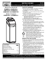 Preview for 8 page of EcoWater ERM Series Instructions Manual