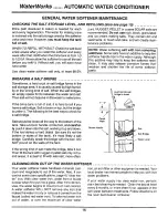 Предварительный просмотр 16 страницы EcoWater Waterworks WS 2000 Installating And Operation Manual