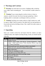 Preview for 4 page of ECOWITT HP2551 Operation Manual