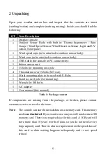 Preview for 5 page of ECOWITT HP3500 Operation Manual