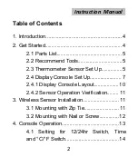 Preview for 2 page of ECOWITT WH0281A Instruction Manual