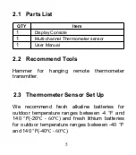 Предварительный просмотр 5 страницы ECOWITT WH0310 Manual