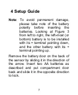 Предварительный просмотр 7 страницы ECOWITT WH32 Manual