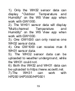 Предварительный просмотр 19 страницы ECOWITT WH32 Manual