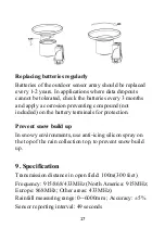 Предварительный просмотр 17 страницы ECOWITT WH40 Manual