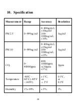 Предварительный просмотр 20 страницы ECOWITT WH45 Manual