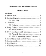 ECOWITT WH51 Manual preview